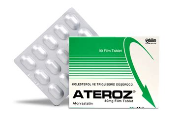Ateroz 40 Mg 90 Film Tablet