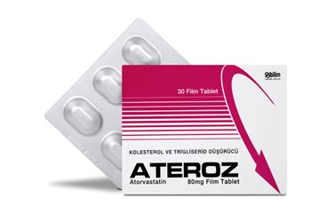 Ateroz 80 Mg 30 Film Tablet