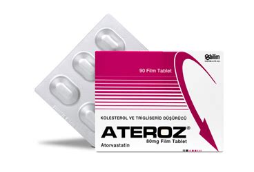 Ateroz 80 Mg 90 Film Tablet