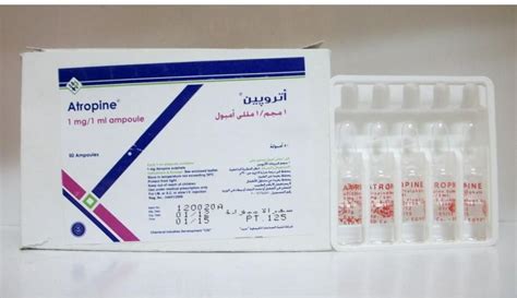 Atropin Sulfat 1/4mg 1 Ml 100 Ampul
