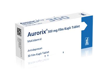 Aurorix 300 Mg 30 Film Kapli Tablet
