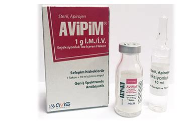 Avipim 1 Gr Im/iv Enjektabl Toz Iceren 1 Flakon