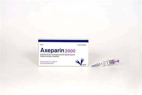 Axeparin Anti Xa 4000 Iu/0,4 Ml Enjeksiyonluk Cozelti Iceren Kullanima Hazir Enjektor (10 Enjektor)