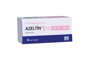 Azeltin 250 Mg 6 Film Tablet