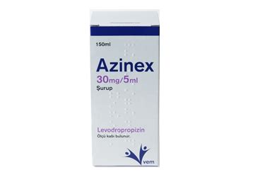 Azinex 30 Mg/5 Ml 150 Ml Surup