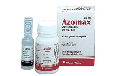 Azomax Oral 5 Ml 200 Mg 30 Ml Toz