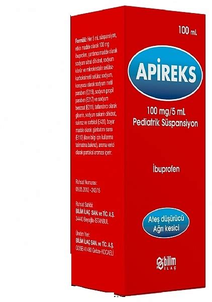 Balafen 100 Mg/5 Ml Pediatrik Suspansiyon, 100 Ml