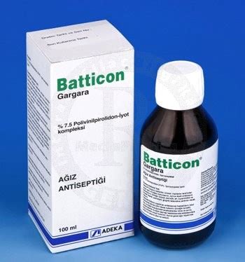 Batiodin % 7.5 100 Ml Gargara