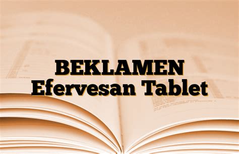 Beklamen 24 Mg 28 Efervesan Tablet