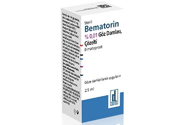 Bematorin %0,01 Goz Damlasi, Cozelti (2,5 Ml)