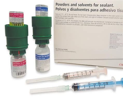 Beriplast-p Combi Set 3 Ml Trombin Cozeltisi Ve 3 Ml Fibrinojen Coz. Iceren Fibrin Yapistirici