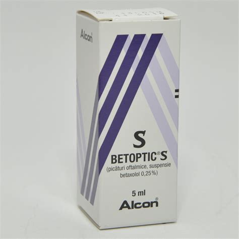Betoptic-s 0,25 Mg 5 Ml Oft.sol.