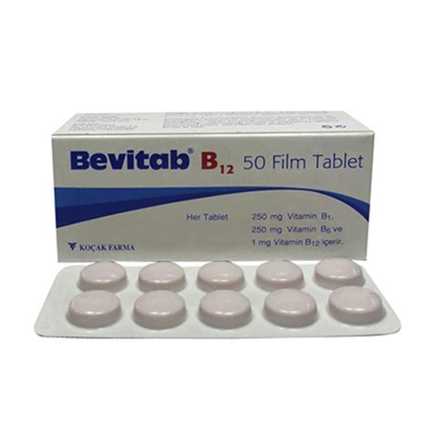 Bevitab 250/250 Mg Film Kapli Tablet ( 50 Film Kapli Tablet )