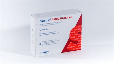 Binocrit 4000 Iu/0,4 Ml Sc/iv Enjeksiyon Icin Cozelti Iceren 6 Kullanima Hazir Enjektor