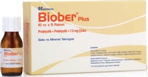 Biober-zn Oral Suspansiyon Iceren Flakon