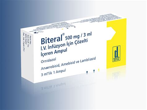 Biteral 500 Mg/ 3 Ml Iv Infuzyon Icin Cozelti Iceren 1 Ampul