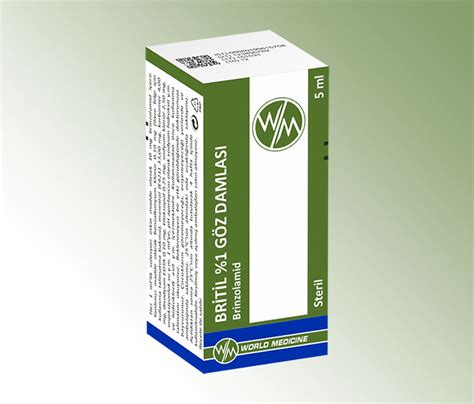 Britil % 1 5 Ml Goz Damlasi
