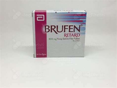 Brufen Retard 800 Mg Yavas Salimli 14 Film Tablet