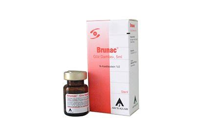 Brunac % 5 5 Ml Steril Goz Damlasi