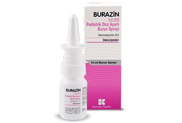Burazin %0,025 Pediatrik Doz Ayarli Burun Spreyi
