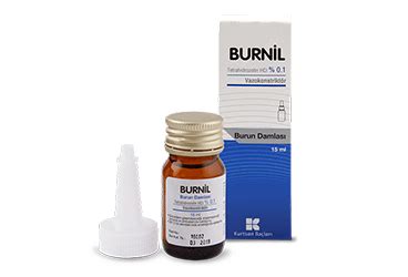 Burnil %0,1 Burun Damlasi, Cozelti (15 Ml)
