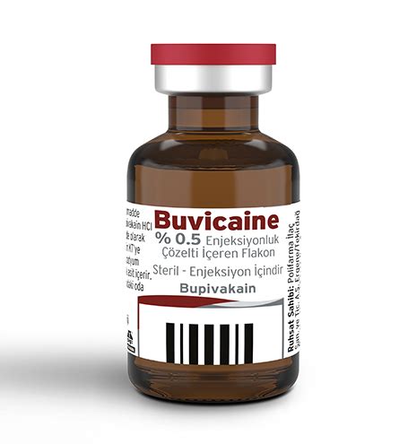 Buvicaine %0,5 Enjeksiyonluk Cozelti Iceren Flakon