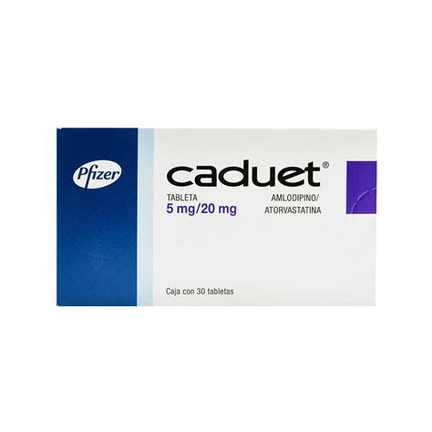 Caduet 5mg/20mg 30 Film Tablet