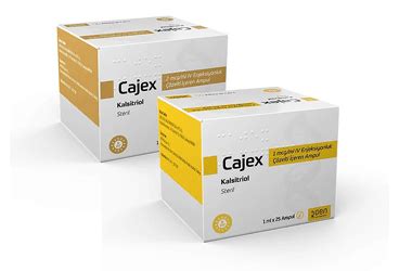 Cajex 2 Mcg/ml Iv Enj. Coz. Iceren 25 Ampul