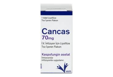 Cancas 70 Mg Iv Infuzyon Icin Liyofilize Toz Iceren Flakon
