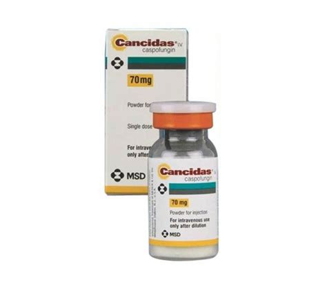 Cancidas 70 Mg 1 Flakon