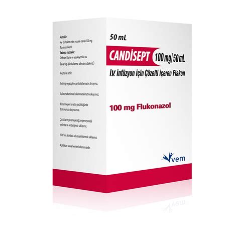 Candisept 100mg/50 Ml Iv Infuzyon Icin Cozelti Iceren 1 Flakon