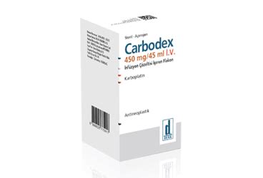 Carbodex 450 Mg/45 Ml Iv Inf. Coz. Iceren Flakon