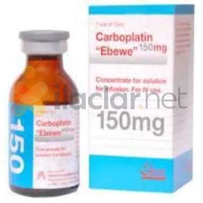 Carboplatin Teva 150 Mg/15 Ml Iv Inf. Icin Konsantre Coz. Iceren Flakon