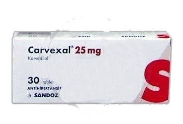 Carvexal 25 Mg 30 Tablet