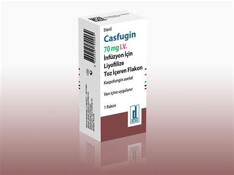 Casfugin 70 Mg Iv Infuzyon Icin Liyofilize Toz Iceren 1 Flakon