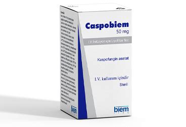 Caspobiem 50 Mg I.v Infuzyon Icin Liyofilize Toz 1 Flakon