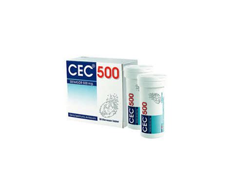 Cec 500 Mg 20 Efervesan Tablet