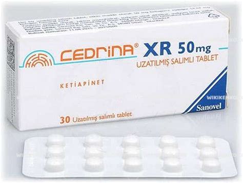 Cedrina Xr 50 Mg Uzatilmis Salimli 30 Tablet