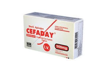 Cefaday Iv 500 Mg 1 Flakon