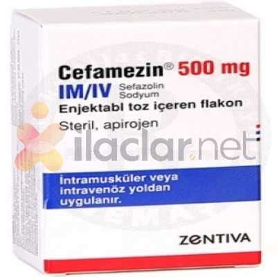 Cefamezin Im 500 Mg 1 Flakon