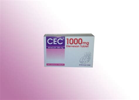 Cefec 1000mg 20 Efervesan Tablet