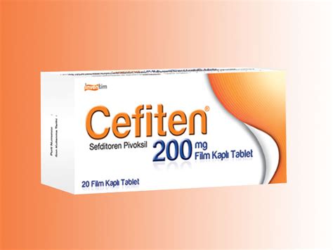 Cefiten 200 Mg 10 Film Tablet