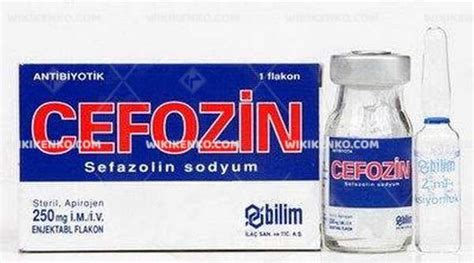 Cefozin Im-iv 250 Mg 1 Ampul