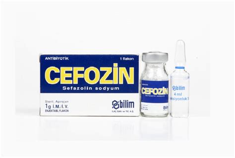 Cefozin Im-iv 500 Mg 1 Enjektabl Flakon