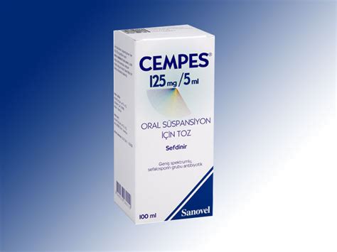 Cempes 125 Mg/5ml 100 Ml Oral Suspansiyon Icin Toz