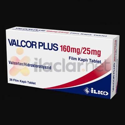 Ceracard Plus 160 /25 Mg 28 Film Kapli Tablet