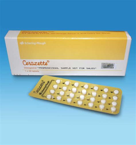 Cerazette 75 Mikrogram 28 Film Tablet