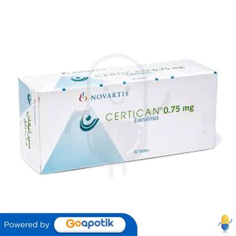 Certican 0.75 Mg 60 Tablet