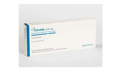 Cetrotide 0,25 Mg Enjeksiyon Icin Liyofilize Toz Iceren 1 Flakon