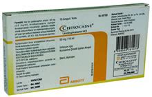 Chirocaine 50 Mg/10 Ml Inf. Icin Kons. Cozelti Iceren 10ml X 10 Ampul